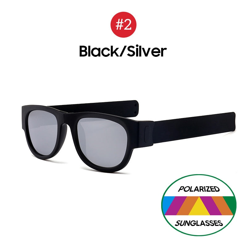 Lunettes-de-soleil-pliantes-polarisées-noir-argenté