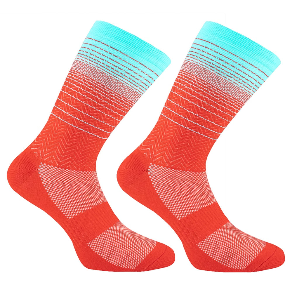 Chaussettes-multicolores