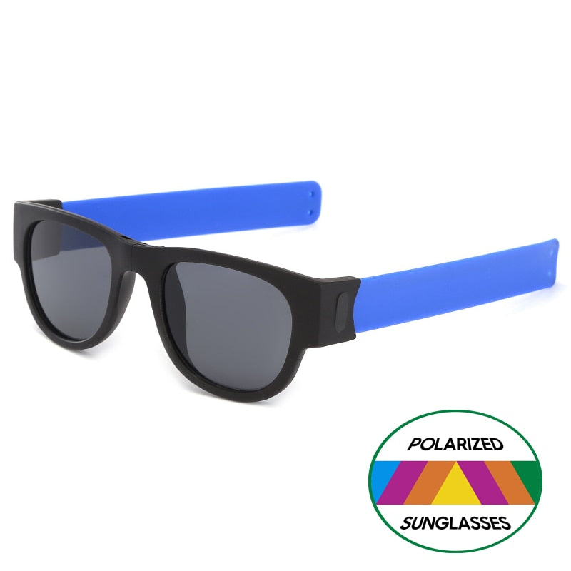 Lunettes-de-soleil-pliantes-polarisées-noir-bleu