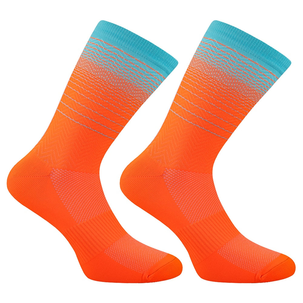 Chaussettes-de-sport-multicolores
