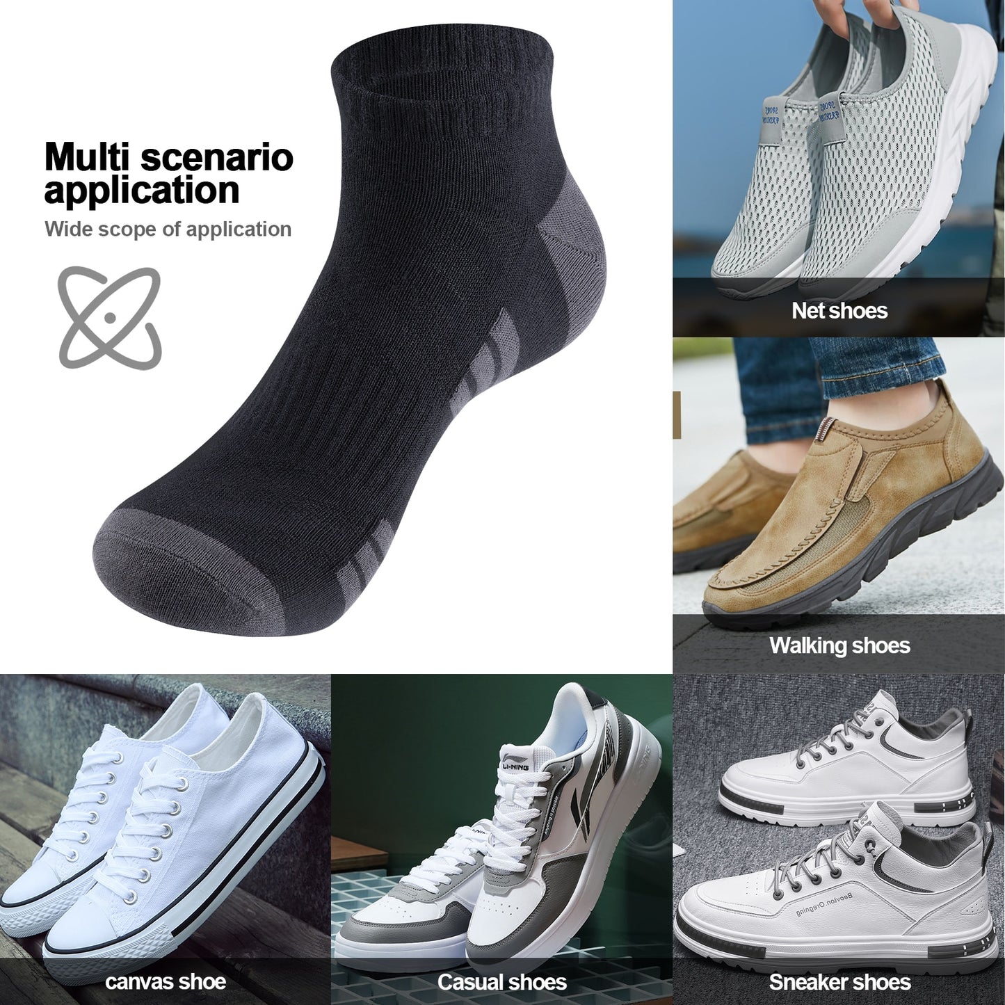 Chaussettes-de-sport-décontractées-Semkofitness