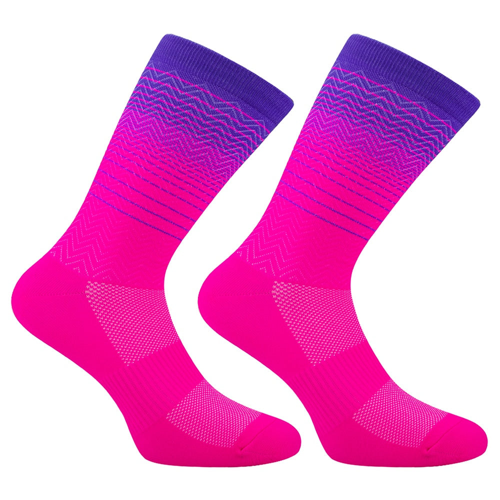 Chaussettes-de-sport-multicolores