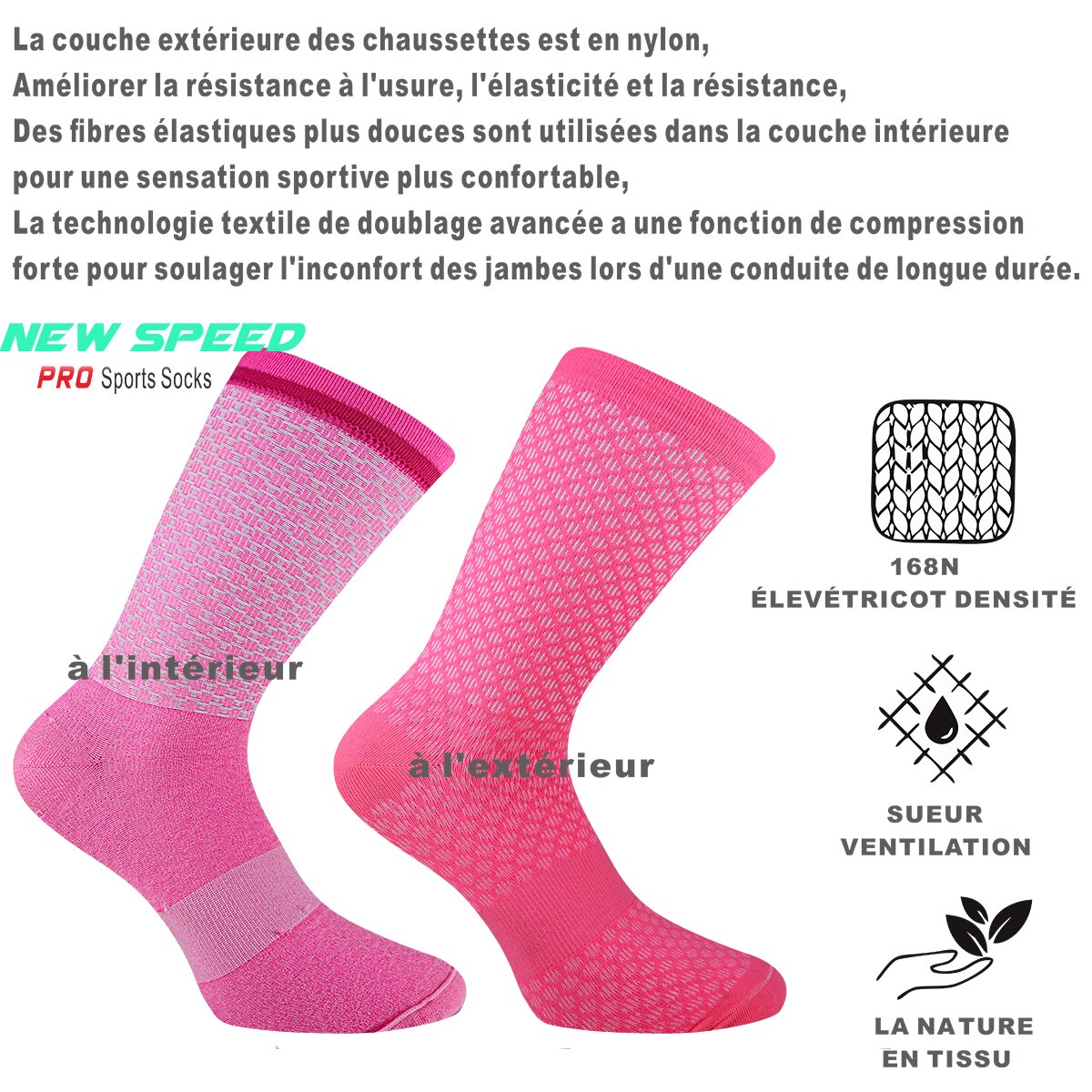 Chaussettes-de-sport-multicolores-détails
