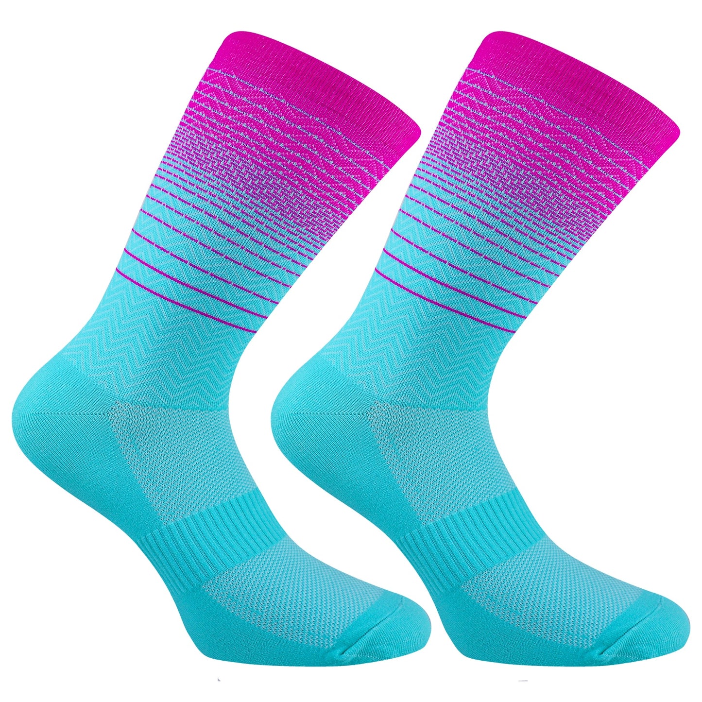 Chaussettes-de-sport-multicolores