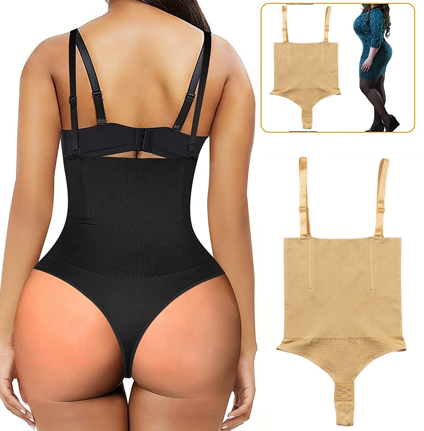 BODY STRING GAINANT | SHAPING THONG BODYSUIT™