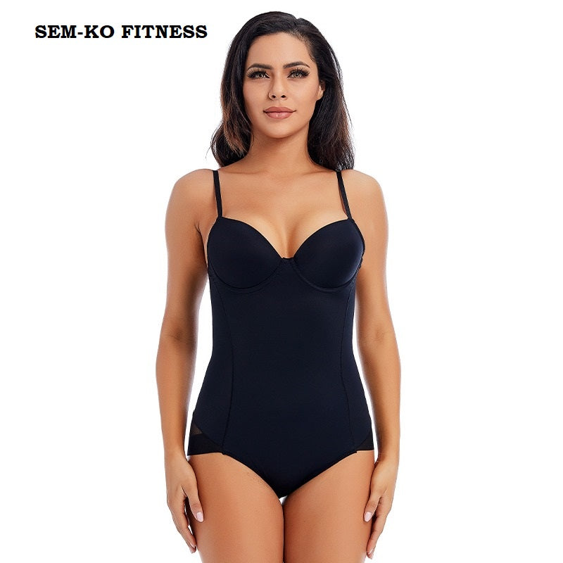 Combinaison-short-gainante-noir