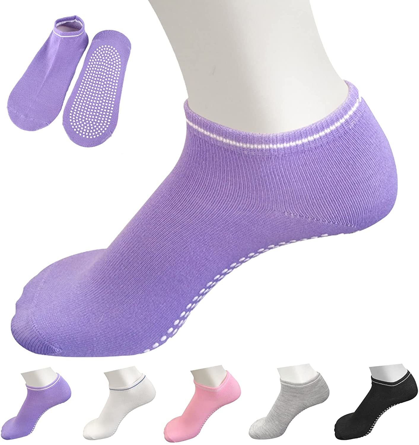 Chaussettes-de-sport-antidérapantes